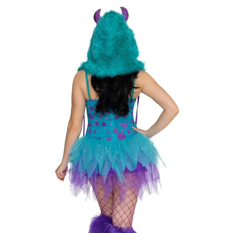 Monster Hottie Costume for Adults, Cute Monster Costume