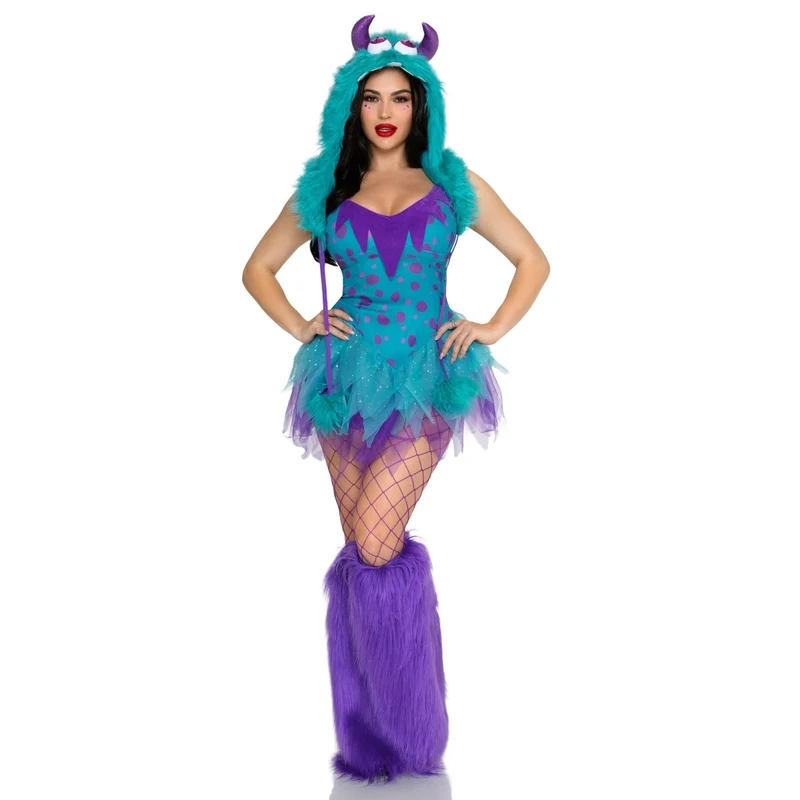 Monster Hottie Costume for Adults, Cute Monster Costume