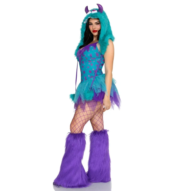 Monster Hottie Costume for Adults, Cute Monster Costume