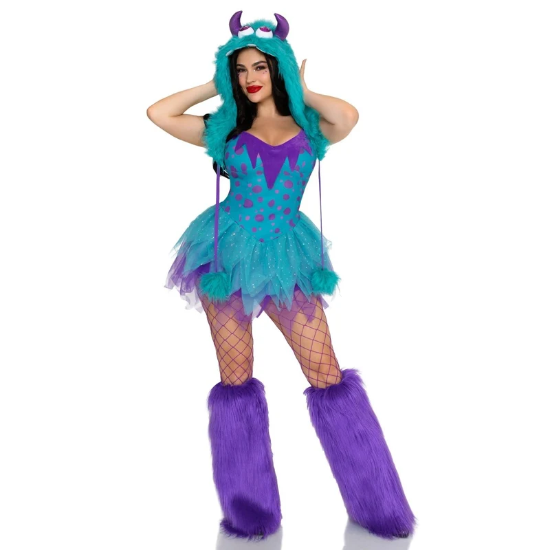Monster Hottie Costume for Adults, Cute Monster Costume