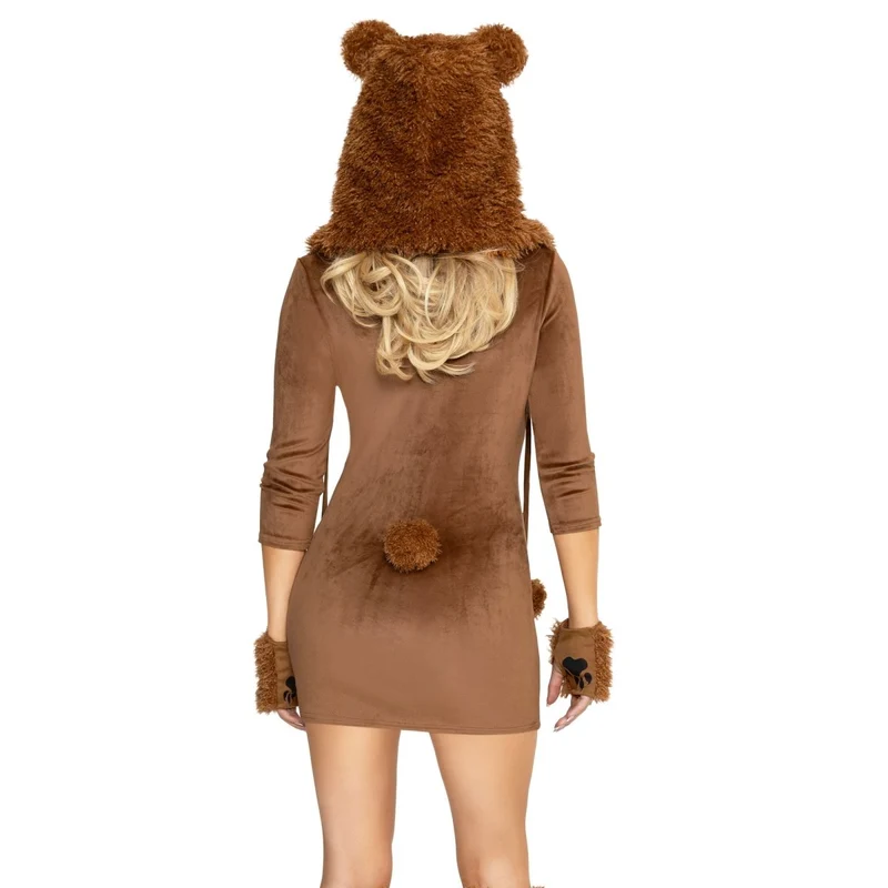 Honey Bear Costume for Adults, Animal Costume