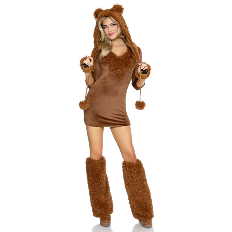 Honey Bear Costume for Adults, Animal Costume