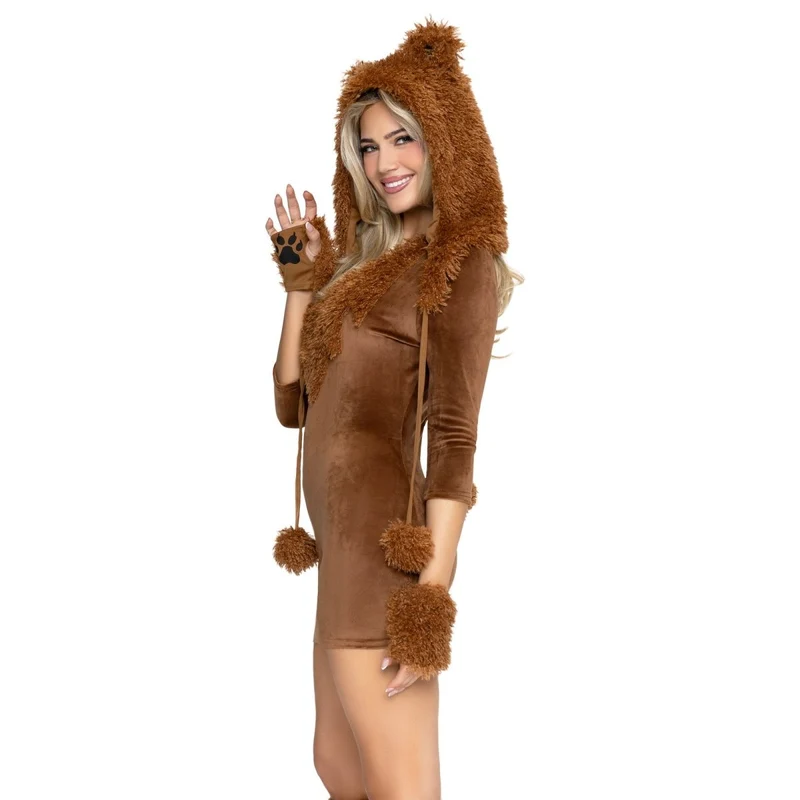 Honey Bear Costume for Adults, Animal Costume