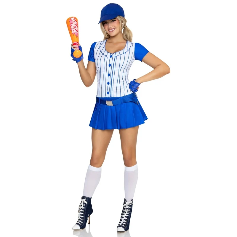 Home Run Hitter Costume for Adults, Baseball Costume