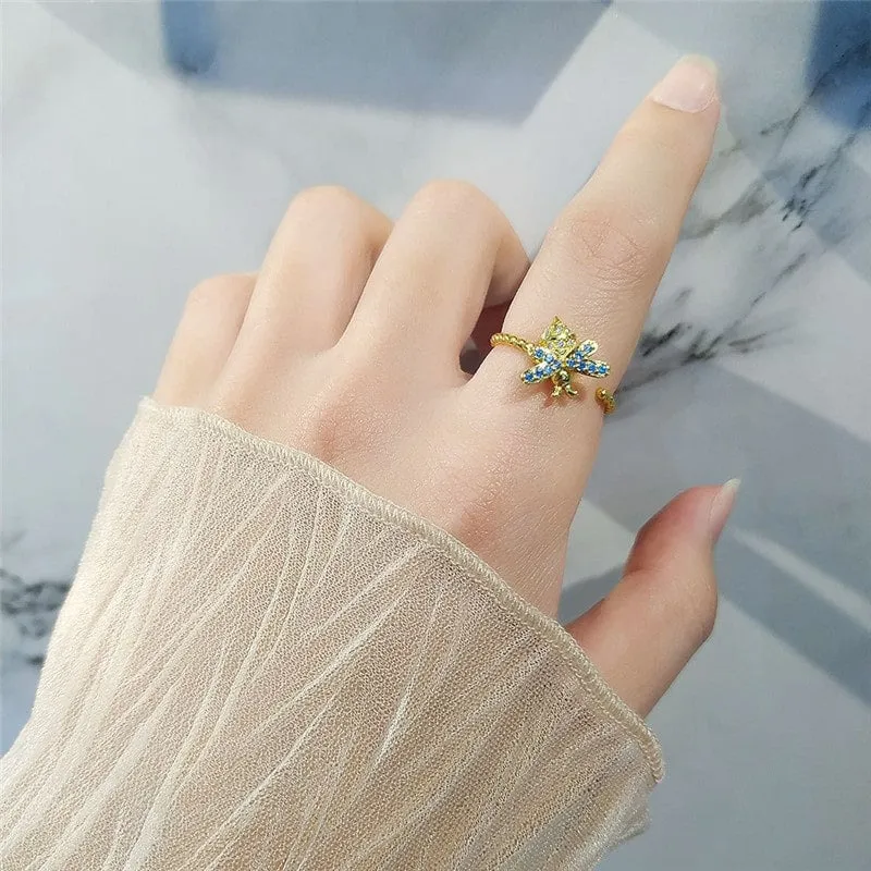 Bague rotative Abeille anti-stress