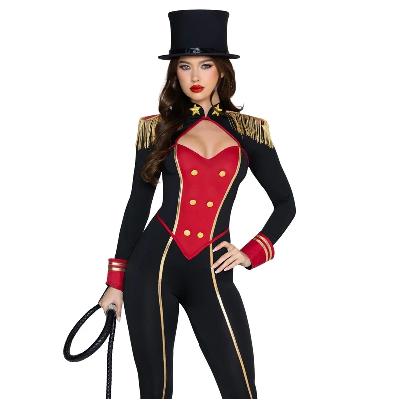 Commanding Ringmaster Costume for Adults, Circus Costume