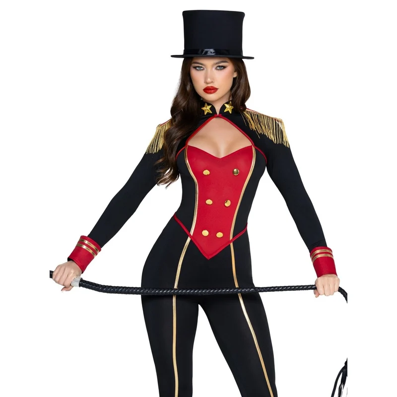 Commanding Ringmaster Costume for Adults, Circus Costume