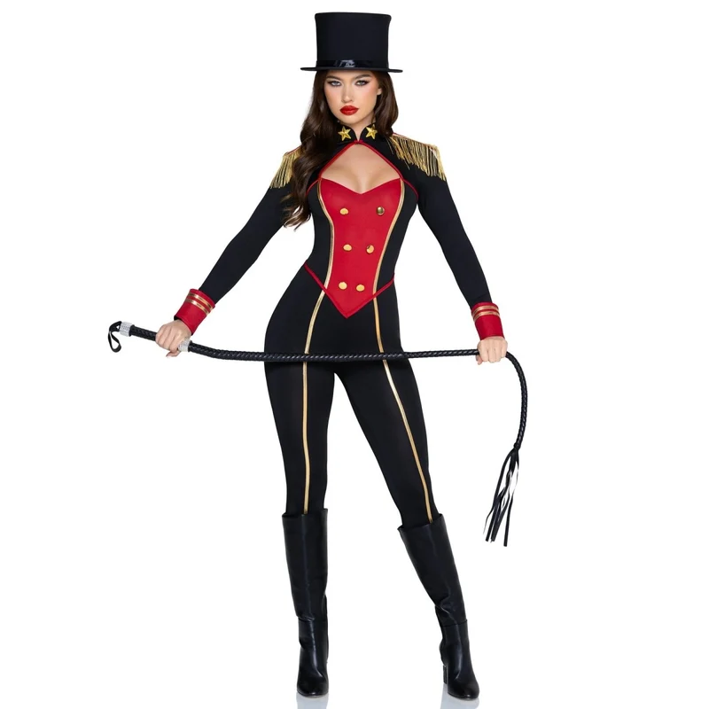 Commanding Ringmaster Costume for Adults, Circus Costume