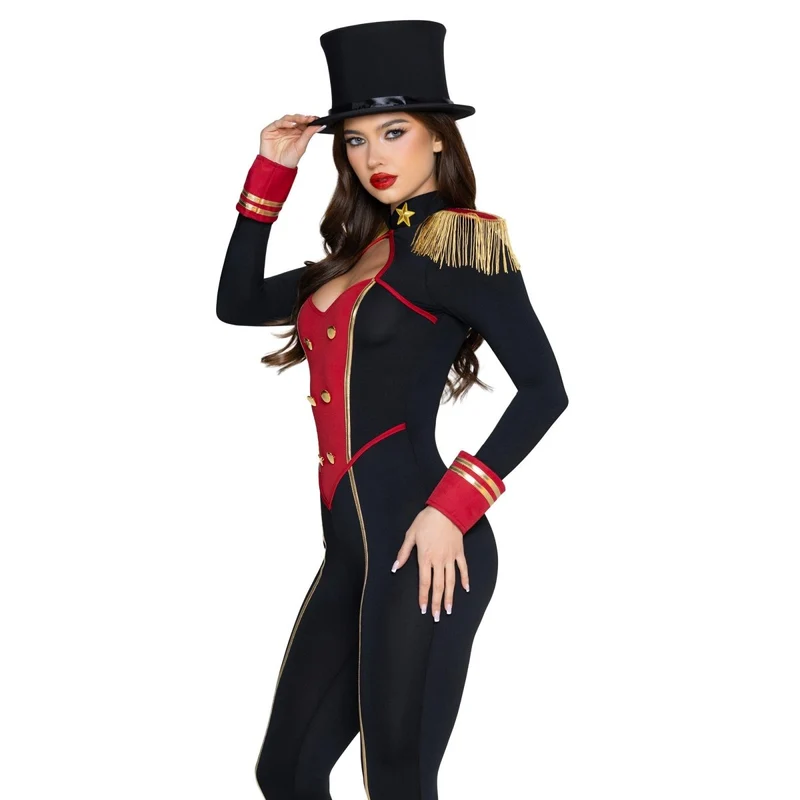Commanding Ringmaster Costume for Adults, Circus Costume