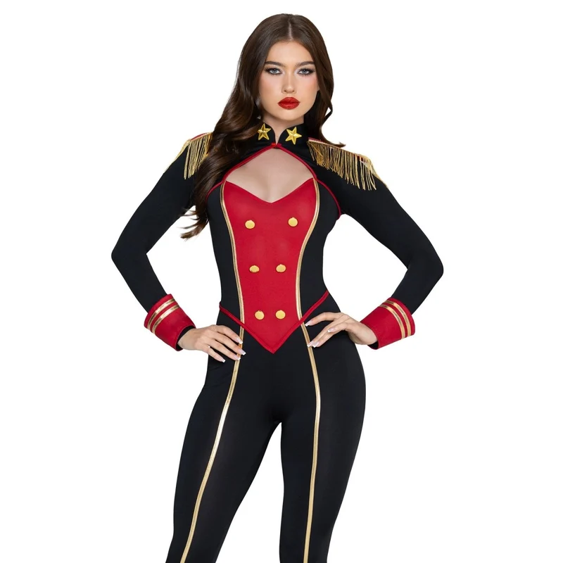 Commanding Ringmaster Costume for Adults, Circus Costume