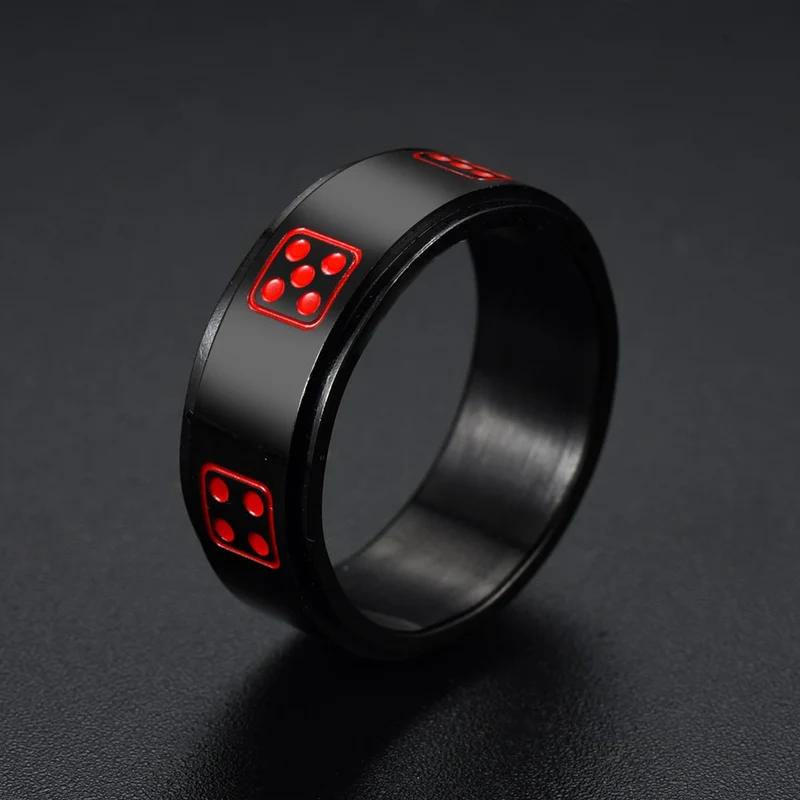 Bague anti-stress tourbillon