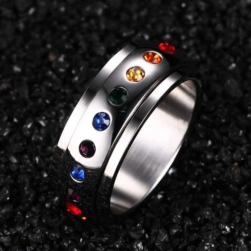 Bague anti-stress tourbillon éternel