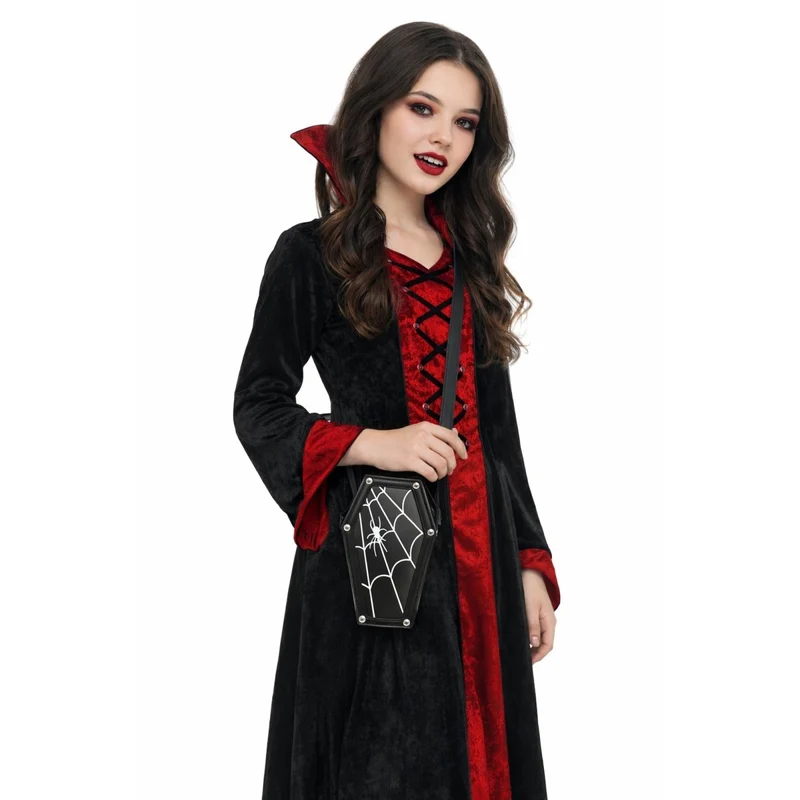 Coffin Shaped Purse, Vampire Costume Accessories