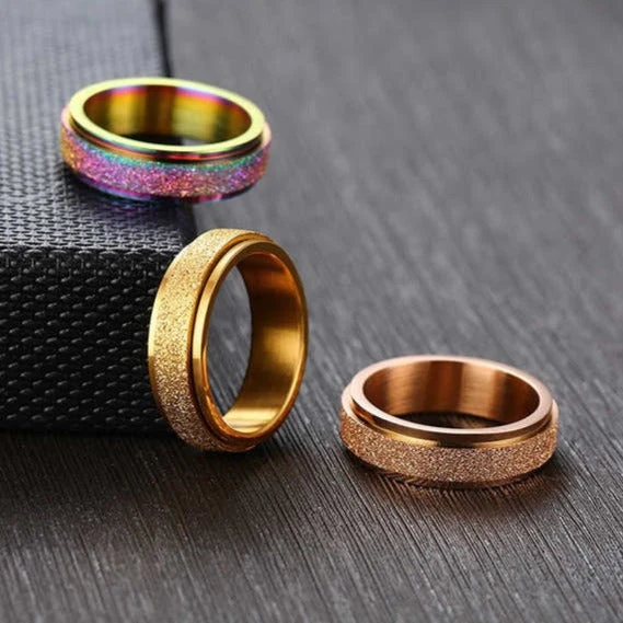 Bague anti-stress Pailletée