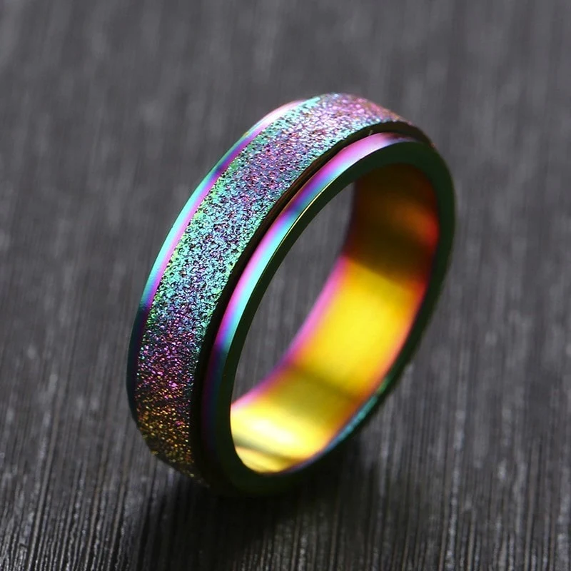 Bague anti-stress Pailletée