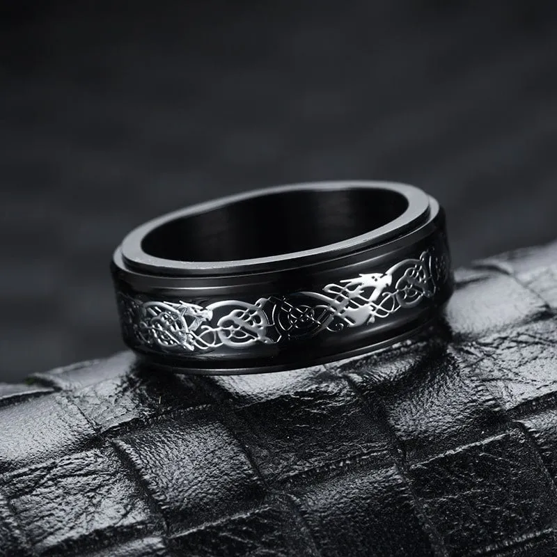 Bague Dragon Nocturne