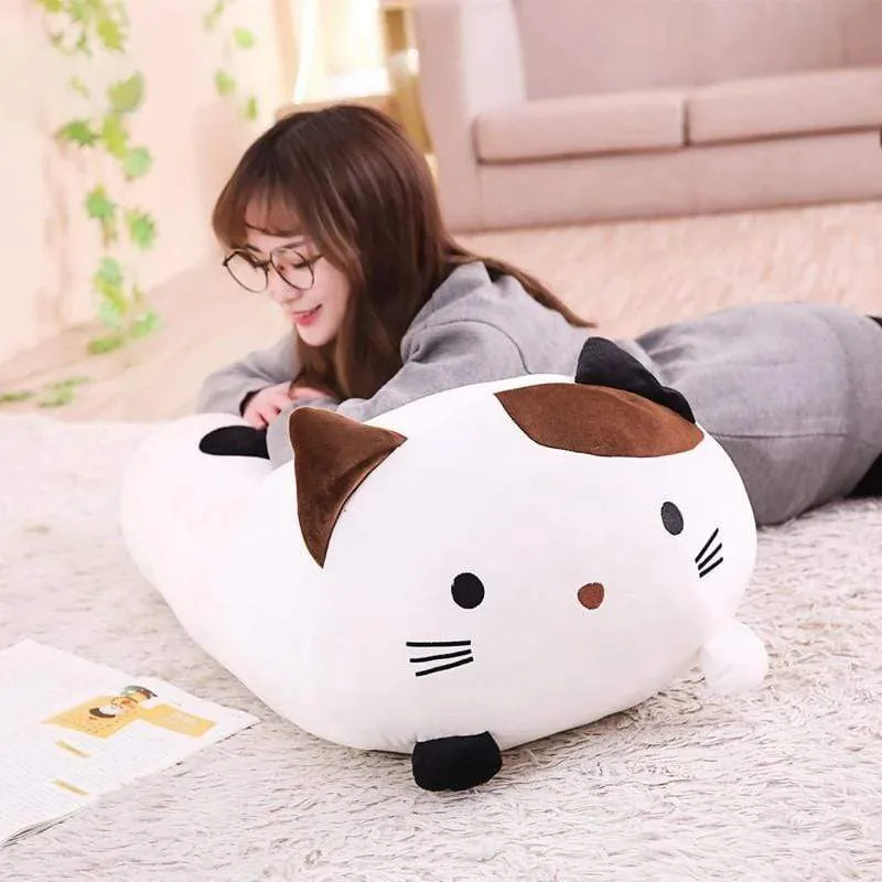 Chaton blanc Kawaii
