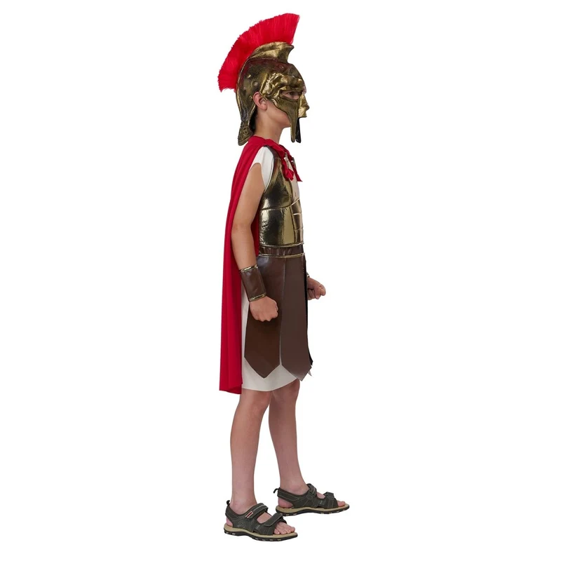 Roman Guard Costume for Kids, Tunic, Helmet and Sword