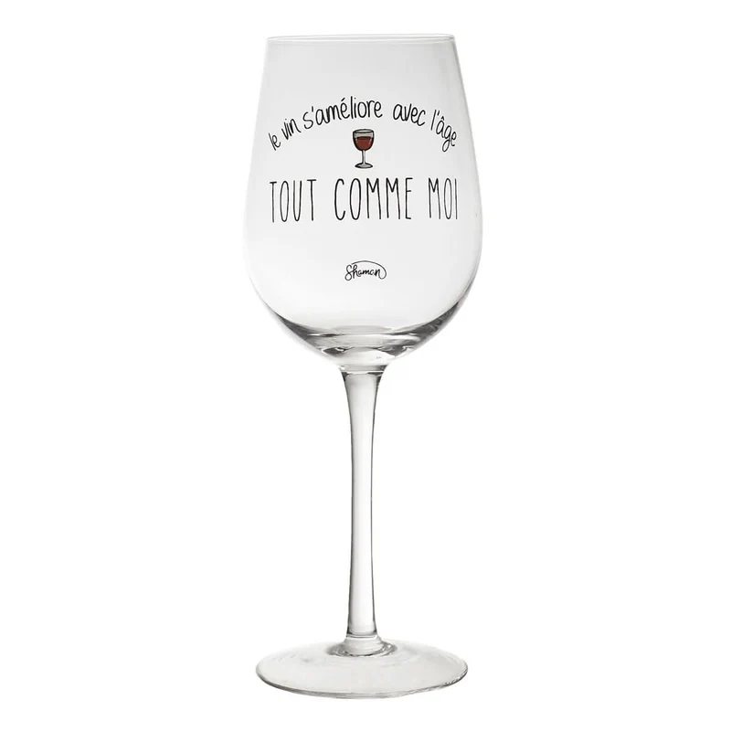 VERRE A VIN LE VIN S AMELIORE AVEC L AGE