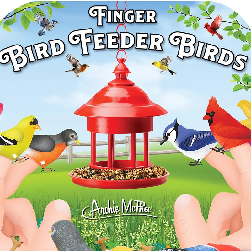 Finger Bird Feeder Bird - 1 randomly selected bird