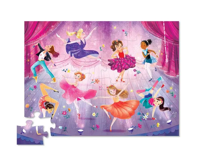 Crocodile Creek Floor Puzzle Let's Dance - Dansons (36 pcs)