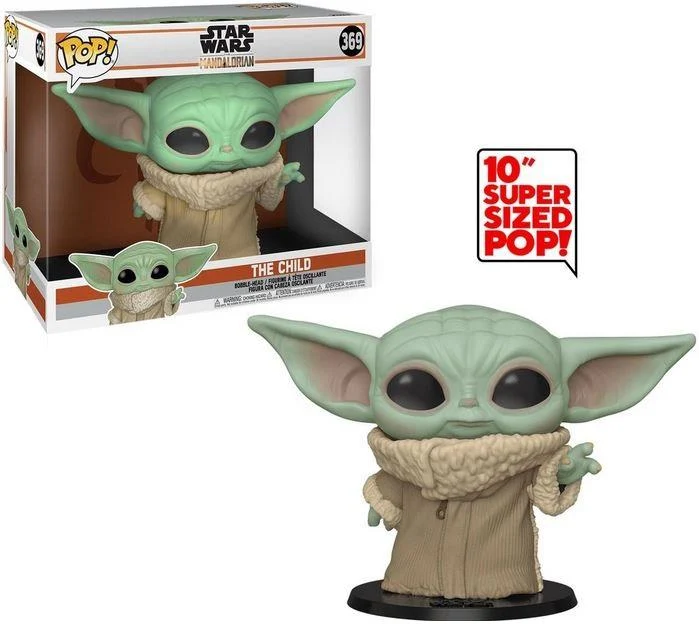 POP Disney: Star Wars The Mandalorian The Child (Baby Yoda/Bébé Yoda) 10"