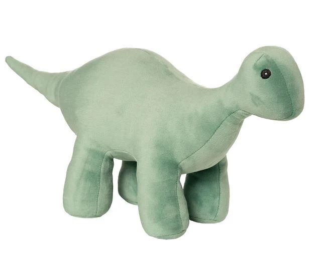 Manhattan Toy Velveteen Dino Brontosaurus/ Brontosaure - Stomper (Green/Vert)