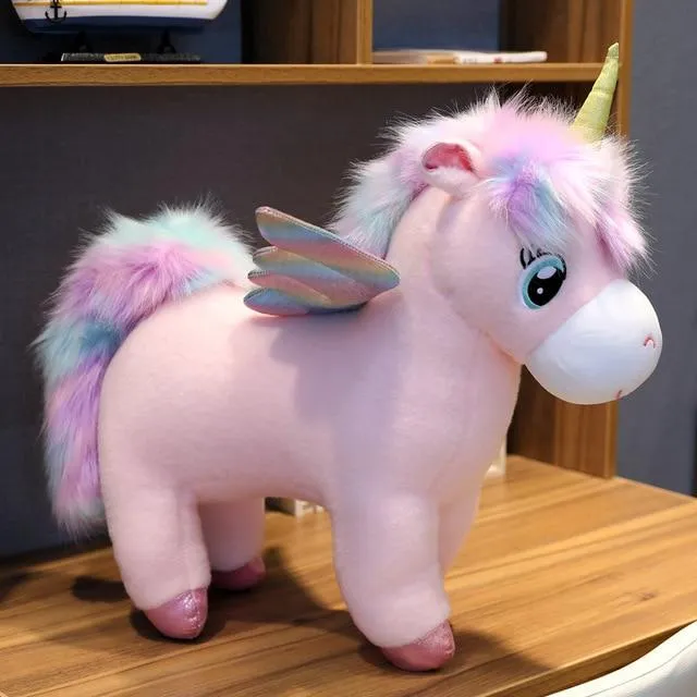 Peluche Licorne Ailée Kawaii