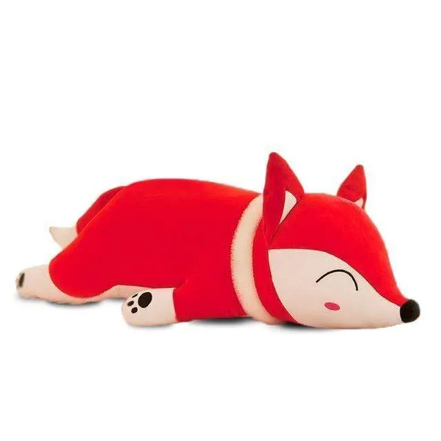 Peluche Renard Kawaii Couché