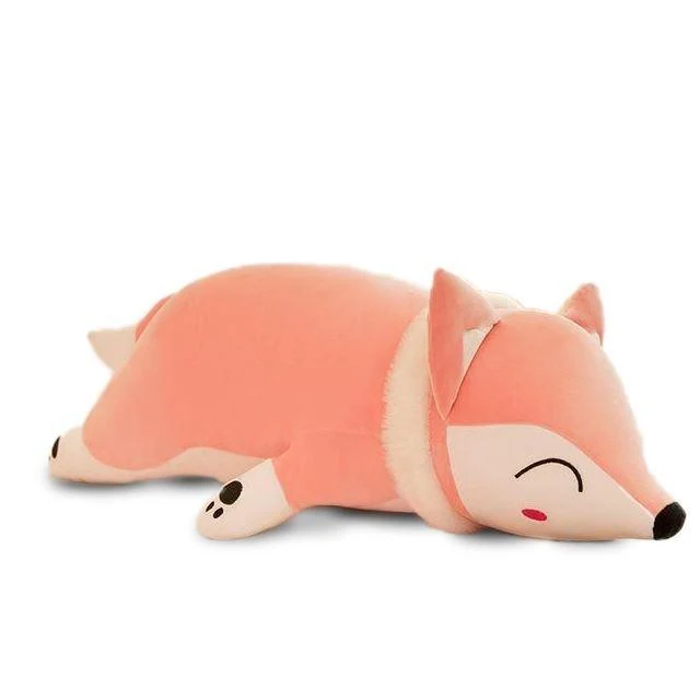Peluche Renard Kawaii Couché