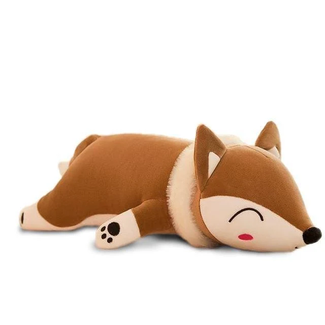 Peluche Renard Kawaii Couché