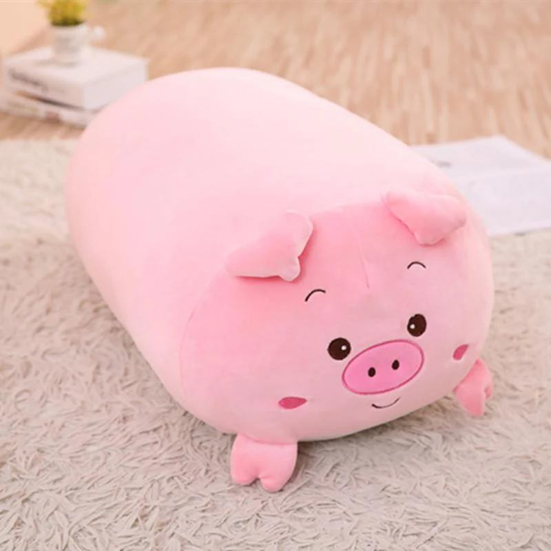 Peluche cochon rose