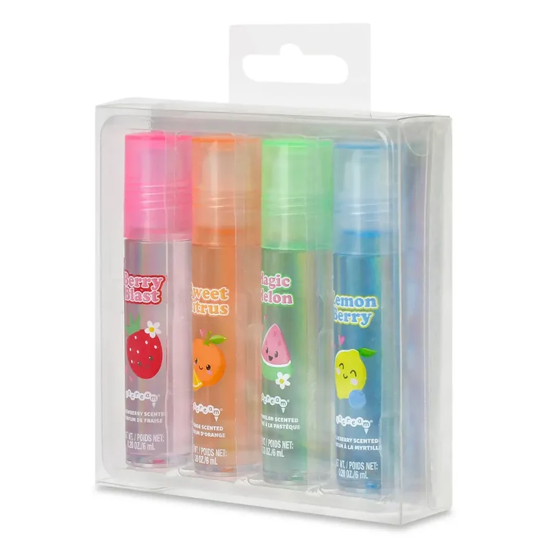 Iscream Fruit Lip Oil Set 4-Pack Scented