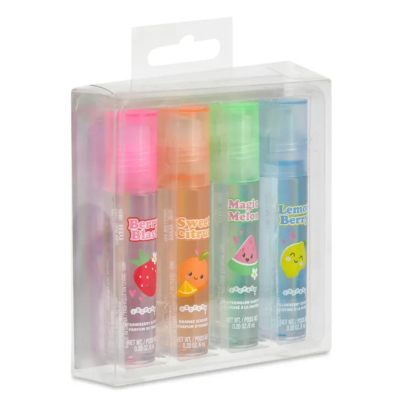 Iscream Fruit Lip Oil Set 4-Pack Scented