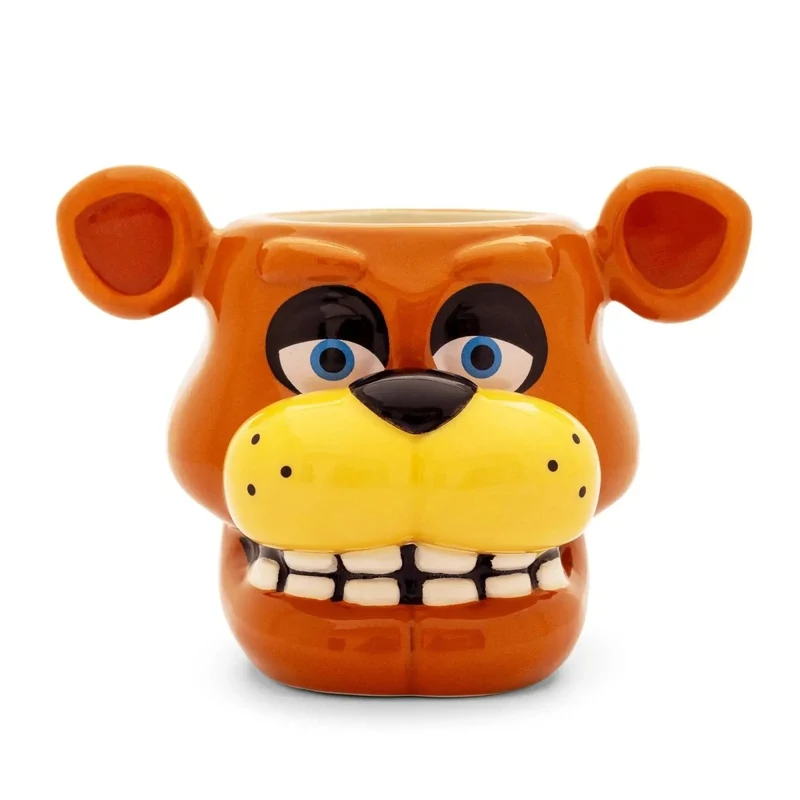 Freddy Fazbear Face Sculpted Ceramic Mini Mug, Five Nights at Freddy's