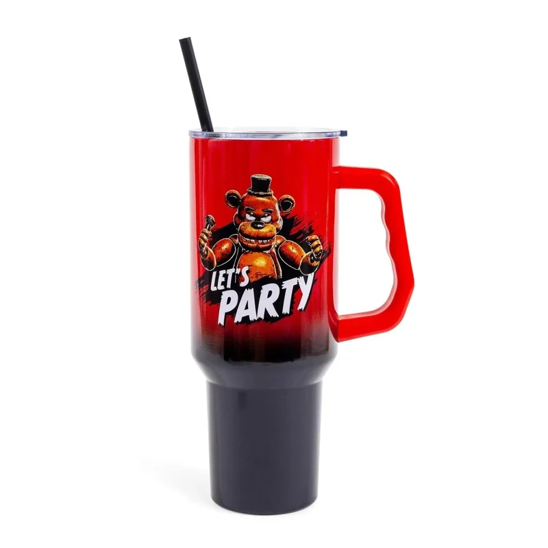 Freddy Fazbear "Let's Party" Stainless Steel Tumbler, Five Nights at Freddy's
