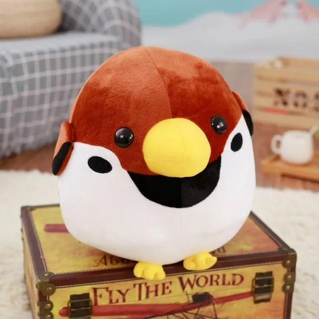 Oiseau Kawaii Boule Peluche