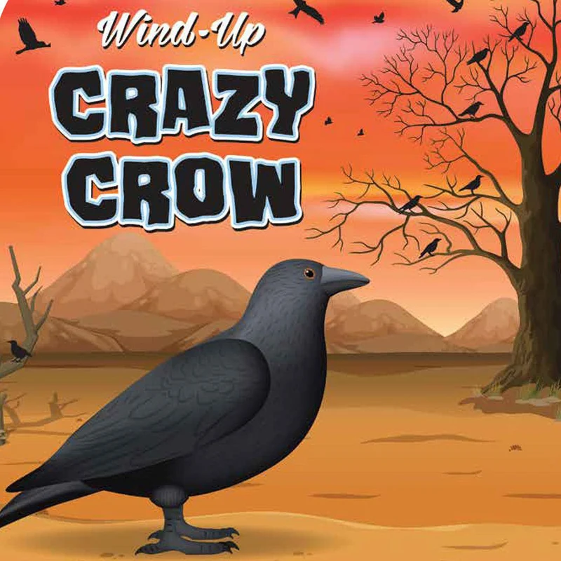 Crazy Wind Up Crow