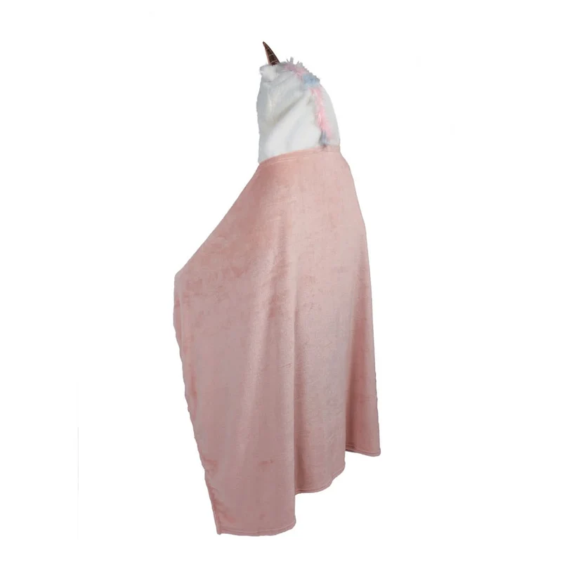 PLAID A CAPUCHE LICORNE
