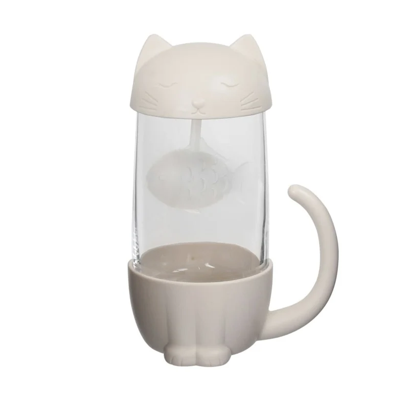 TASSE AVEC INFUSEUR CHAT