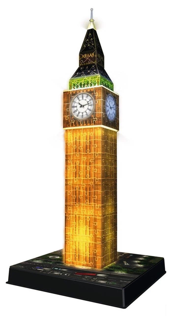 Ravensburger 3D Puzzle Big Ben Night Edition - Big Ben Édition Nuit (216pcs)