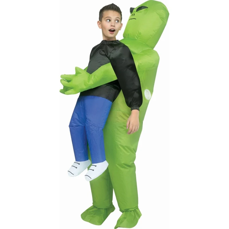 Alien Abduction Inflatable Costume for Kids