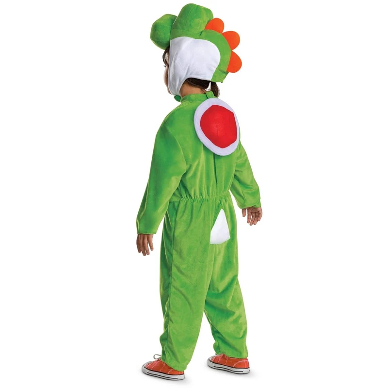 Super Mario Yoshi Costume for Babies and Toddlers, Jumpsuit and Headpiece