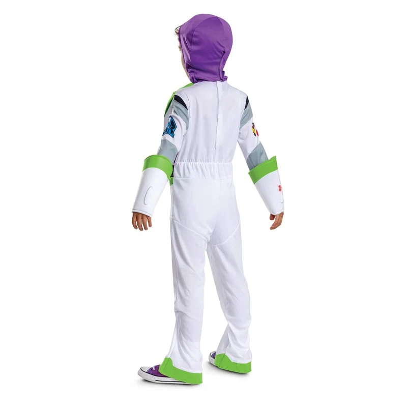 Toy Story Buzz Lightyear Costume for Kids, Jumpsuit and Hood