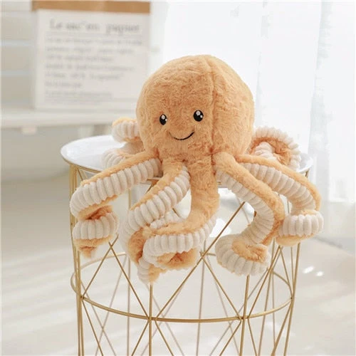 Peluche pieuvre douce 80cm