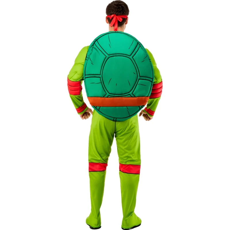 Ninja Turtles Raphael Deluxe Costume for Adults, TMNT Superhero Costume