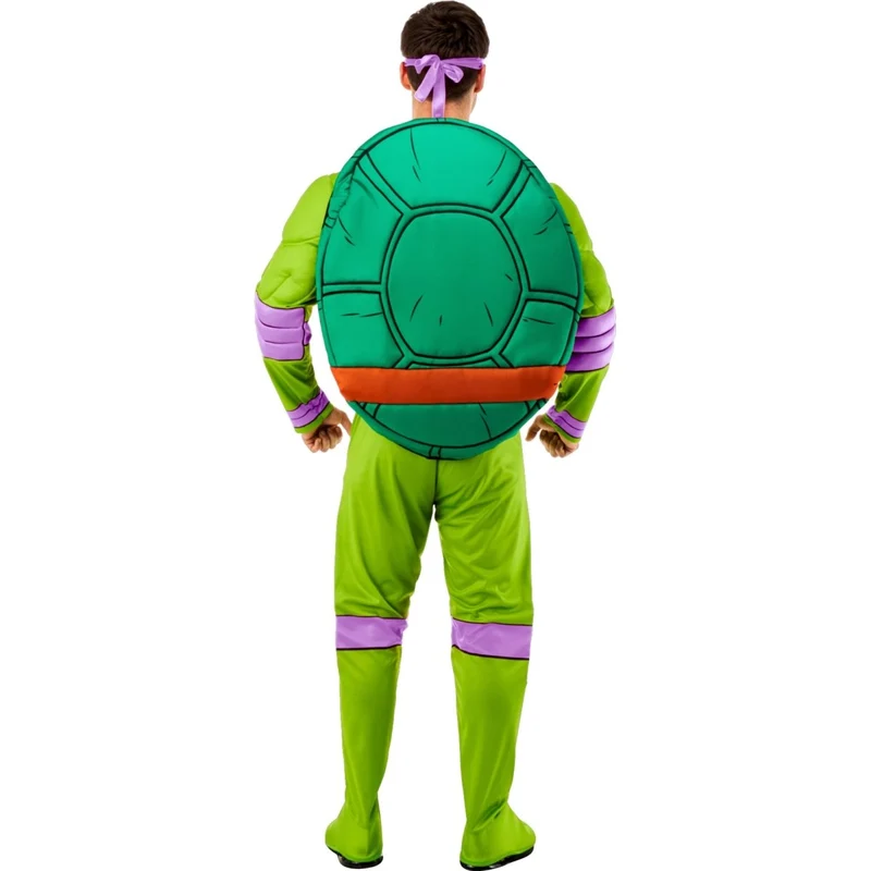 Ninja Turtles Donatello Deluxe Costume for Adults, TMNT Superhero Costume