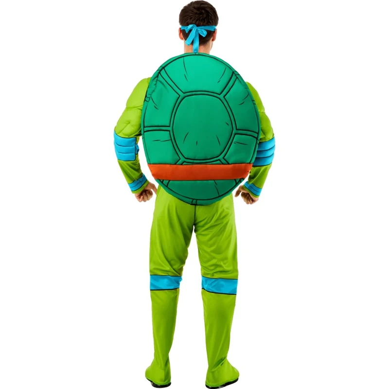 Ninja Turtles Leonardo Deluxe Costume for Adults, TMNT Superhero Costume