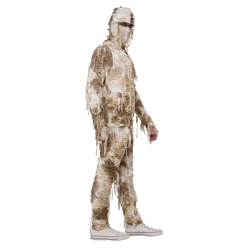 Mummy Man Costume for Adults, Shirt, Pants and Hood