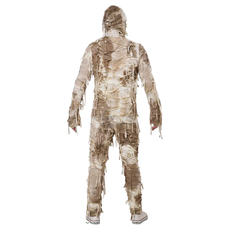 Mummy Man Costume for Adults, Shirt, Pants and Hood